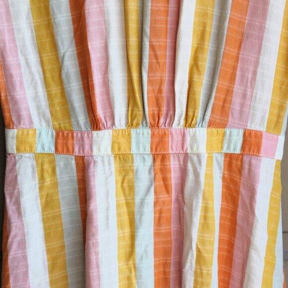 Loft Women's Size 8 Stripped Maxi Dress - Picture 8 of 9